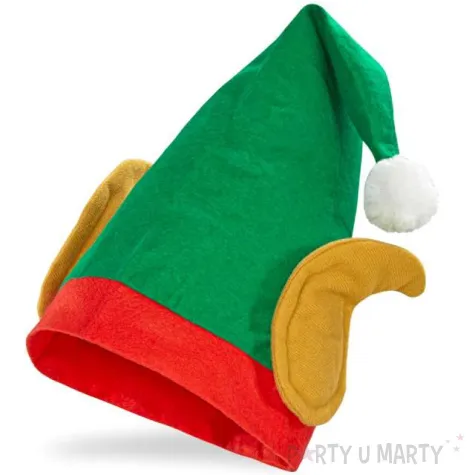 czapka elf z uszami zielona widmann
