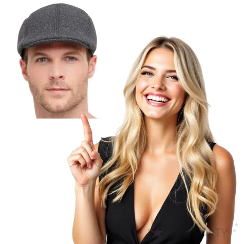 czapka gangster lata 20 szara smiffys