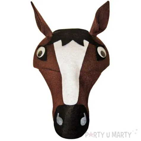 czapka kon filcowa kraszek