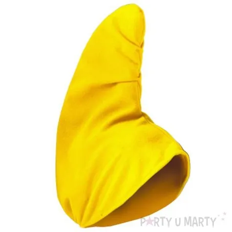 czapka krasnal zolta kraszek