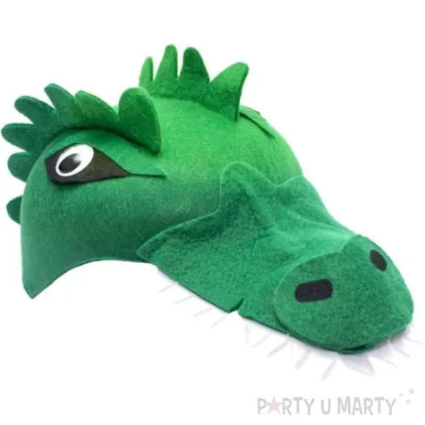 czapka krokodyl zielony kraszek