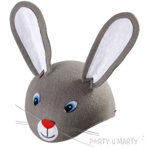 czapka krolik filcowa kraszek