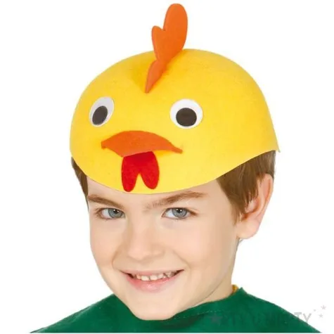 czapka kurczak filcowa guirca