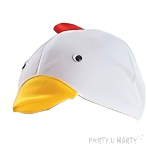 czapka kurka biala kraszek