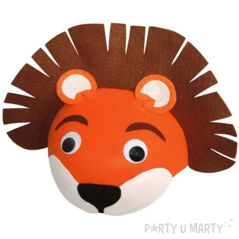 czapka lew filcowa kraszek