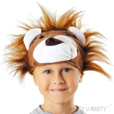 czapka lew welur kraszek