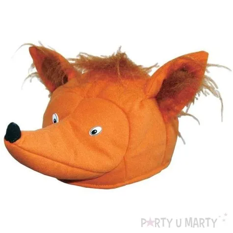 czapka lisek welur kraszek