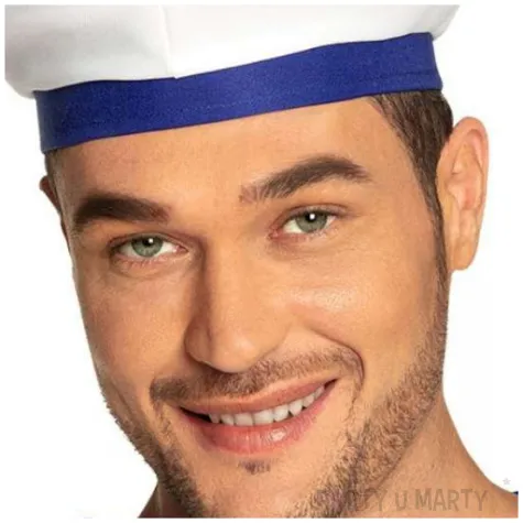 czapka marynarz z pomponikiem boland