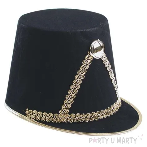 czapka mazoretka czarna carnival toys