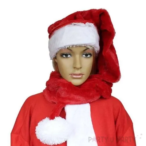 czapka mikolaj mega dluga 100 cm