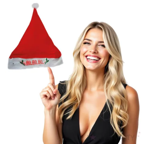 czapka mikolaj z diodami led funny fashion 44 cm