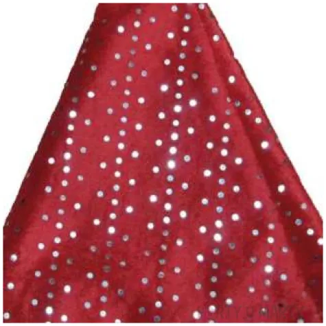 czapka mikolajka w srebrne kropki funny fashion