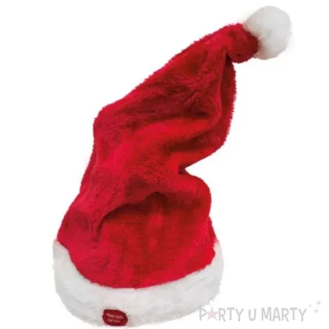 czapka muzykalny mikolaj czerwona fannyfashion