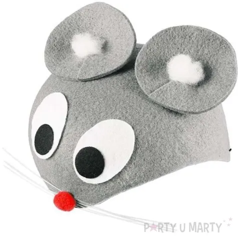 czapka myszka filcowa godan