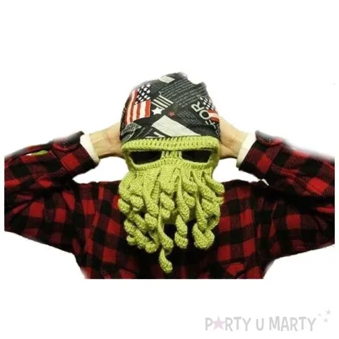 czapka osmiornica zielona gadgetmaster