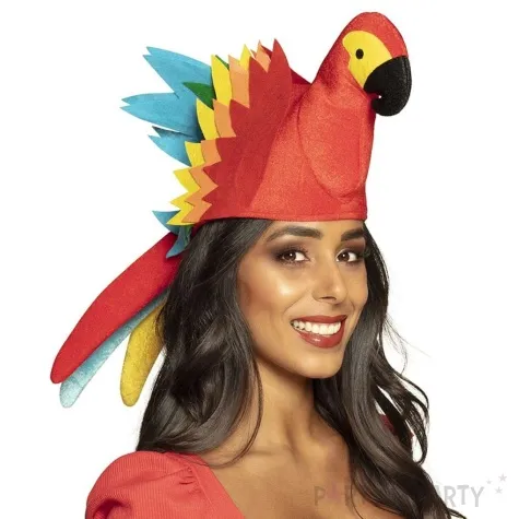 czapka papuga na glowe boland