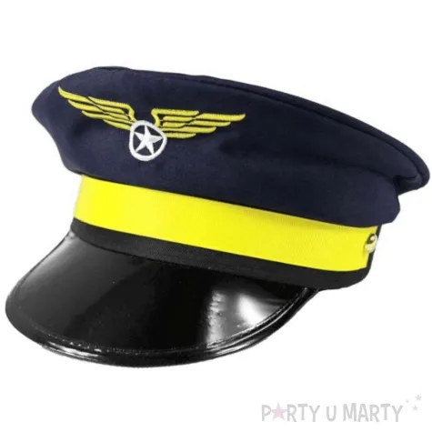 czapka pilot samolotu kraszek