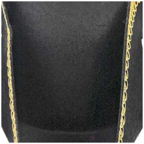 czapka pirata czarna