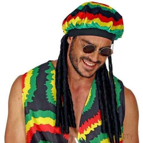 czapka rasta z dredami widmann