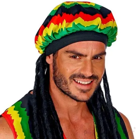 czapka rasta z dredami widmann
