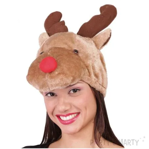 czapka renifer rudolf guirca