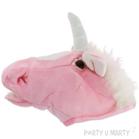 czapka rozowy jednorozec godan