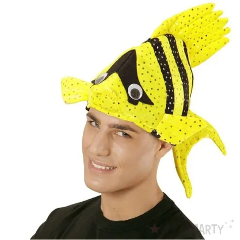 czapka ryba tropikalna zolta widmann