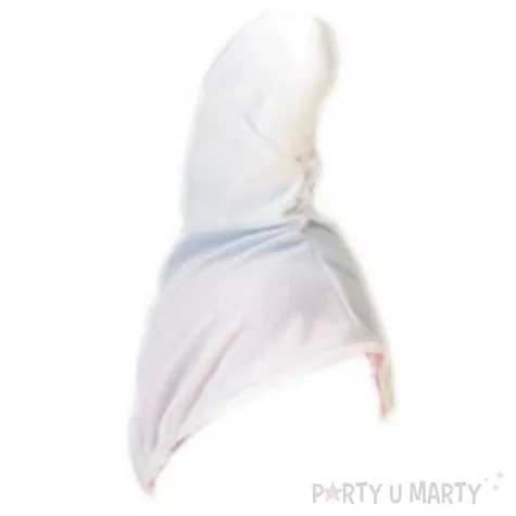 czapka smerf krasnal biala kraszek