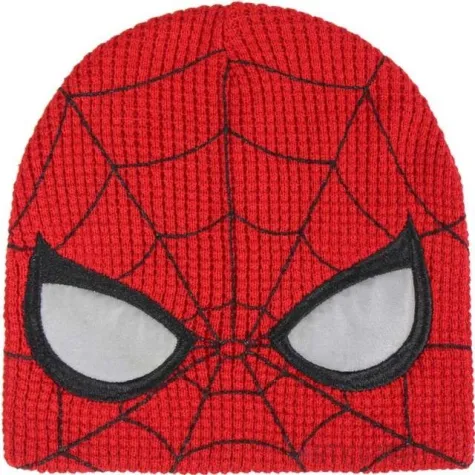 czapka spiderman czerwony cerda