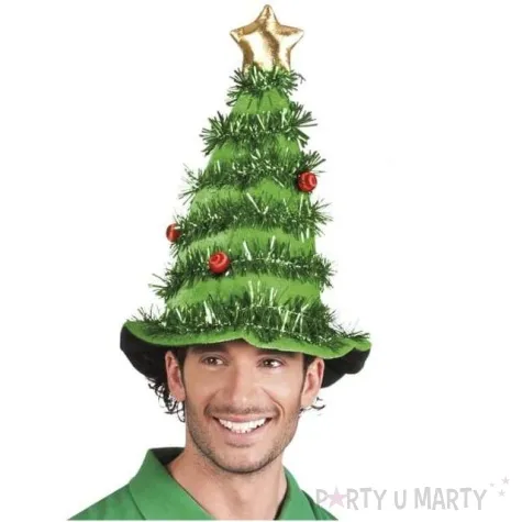 czapka swiateczna choinka z gwiazda boland