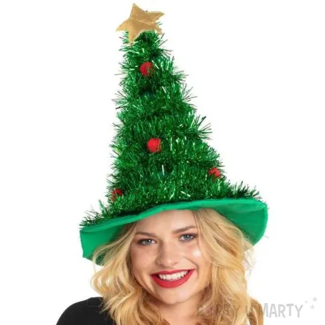 czapka swiateczna choinka z gwiazda folat