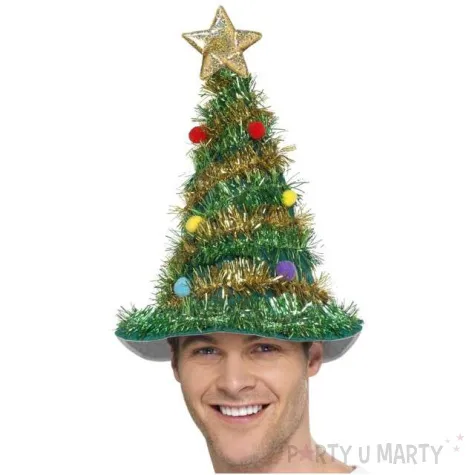 czapka swiateczna choinka z gwiazda smiffys