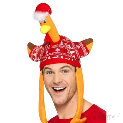 czapka swiateczny indyk smiffys