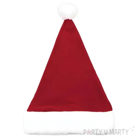 czapka swiety mikolaj bordowy godan