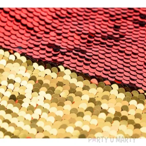 czapka swiety mikolaj cekinowa partydeco