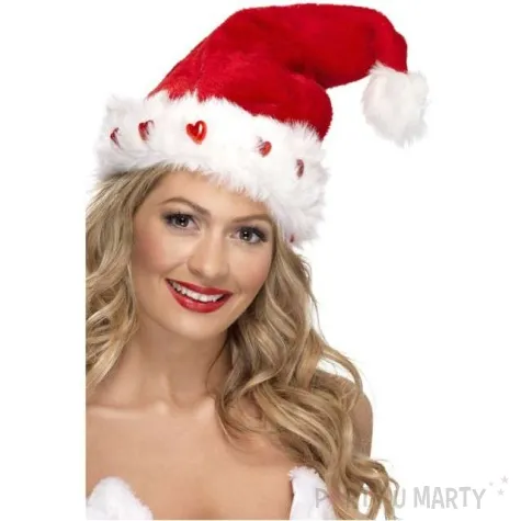 czapka swiety mikolaj swiecacy smiffys