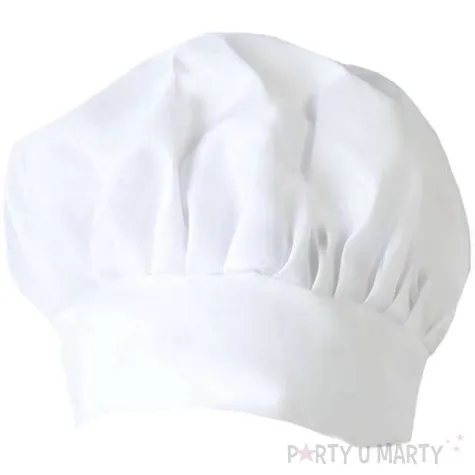 czapka szefa kuchni biala kraszek rozm uniw