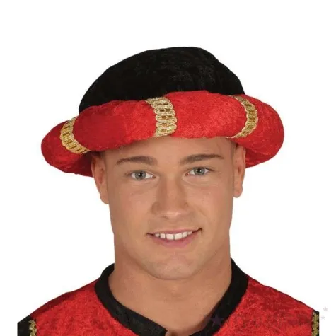 czapka turban czerwony guirca