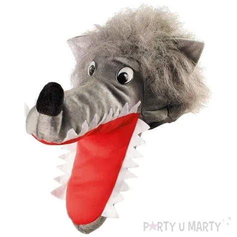 czapka wilk szary kraszek