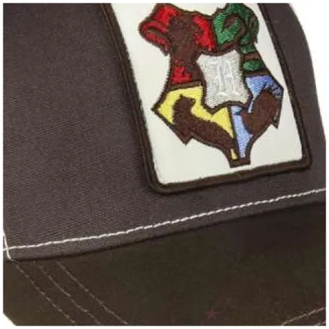 czapka z daszkiem harry potter hogwarts brazowa cerda