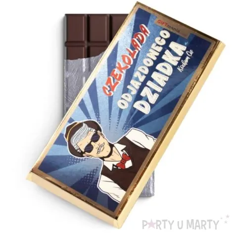 czekolada odjazdowy dziadek giftmania 100 g