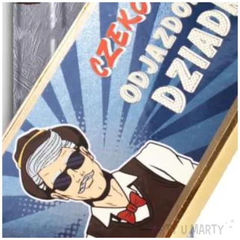 czekolada odjazdowy dziadek giftmania 100 g