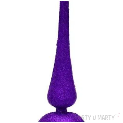czubek choinkowy fioletowy szpic arpex 23 5 cm