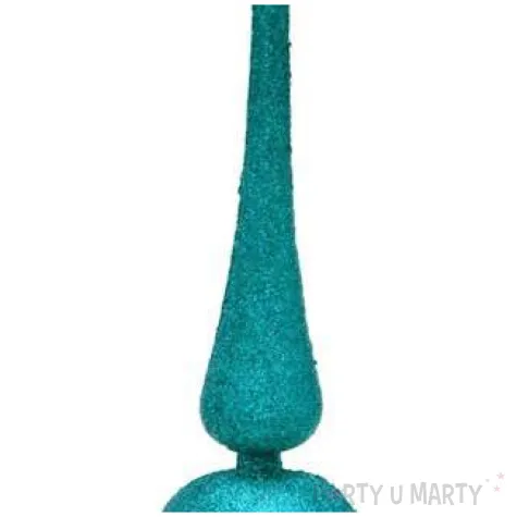 czubek choinkowy turkusowy szpic arpex 23 5 cm