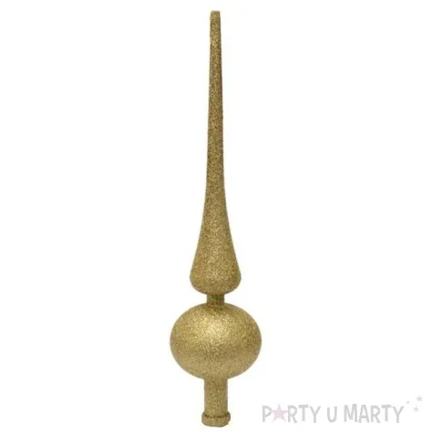 czubek choinkowy zloty szpic arpex 23 cm