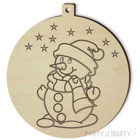 decoupage dgg005 bombka grawer balwanek