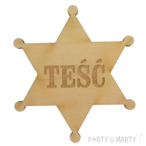 decoupage odznaka tesc nr do005 drewno