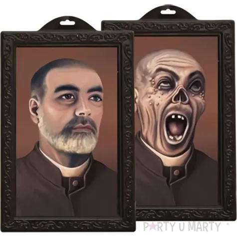 dekoracja 3d obraz halloween s dziadek 22 x 28 cm