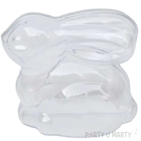 dekoracja akrylowa zajac siedzacy aliga 10 cm 5 szt