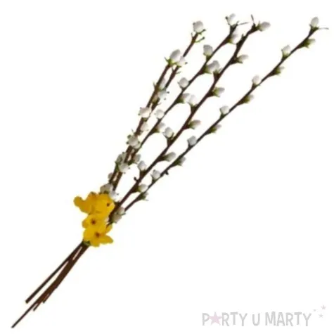 dekoracja bazie z listkami arpex 50 cm